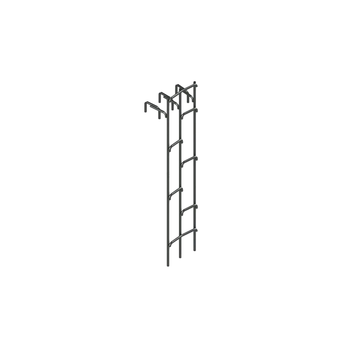 Канализационная лестница КЛ-7.6 (Л-1; Л-18) для колодцев
