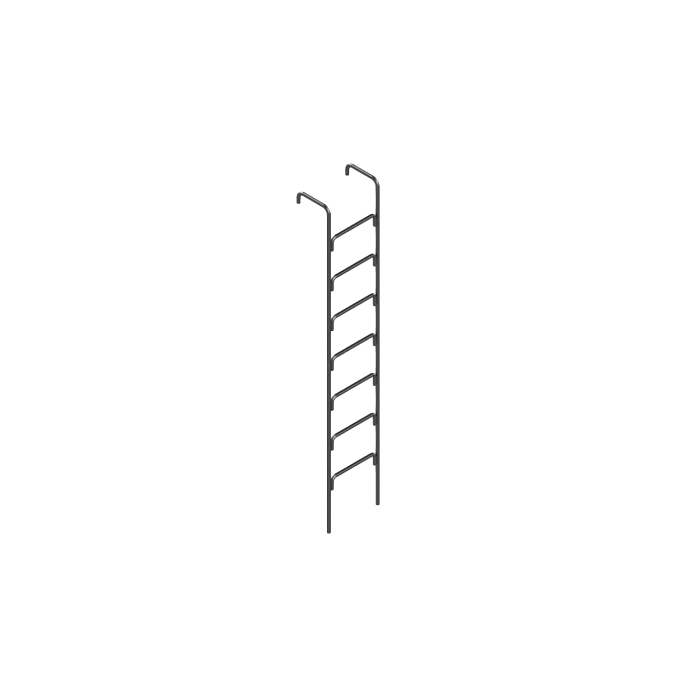 Водопроводная лестница ВЛ-7.6 (Л-2; Л-19) для колодцев