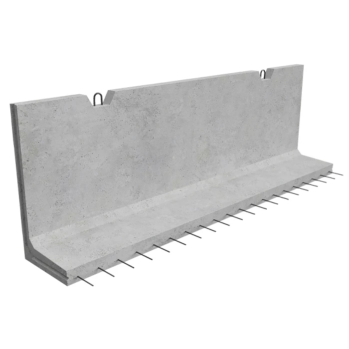 Г-образная конструкция железобетонная Г 10-60-2