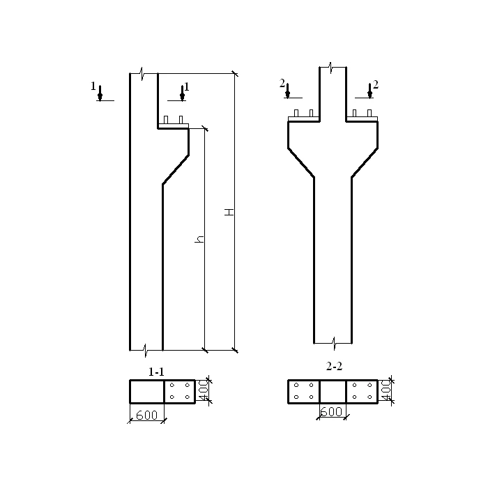Колонна железобетонная 5к 120-14