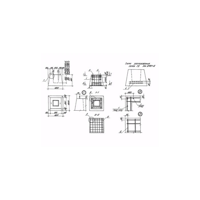 Колонна железобетонная 5ФБ 3-2